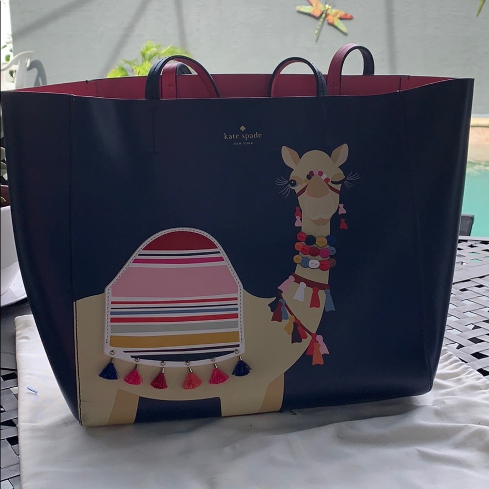 Kate Spade camel tote